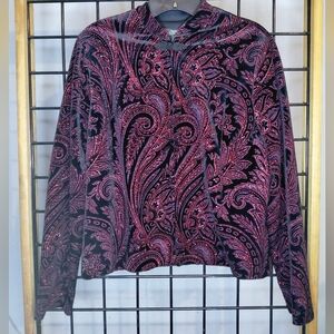 Velvet Paisley Jacket